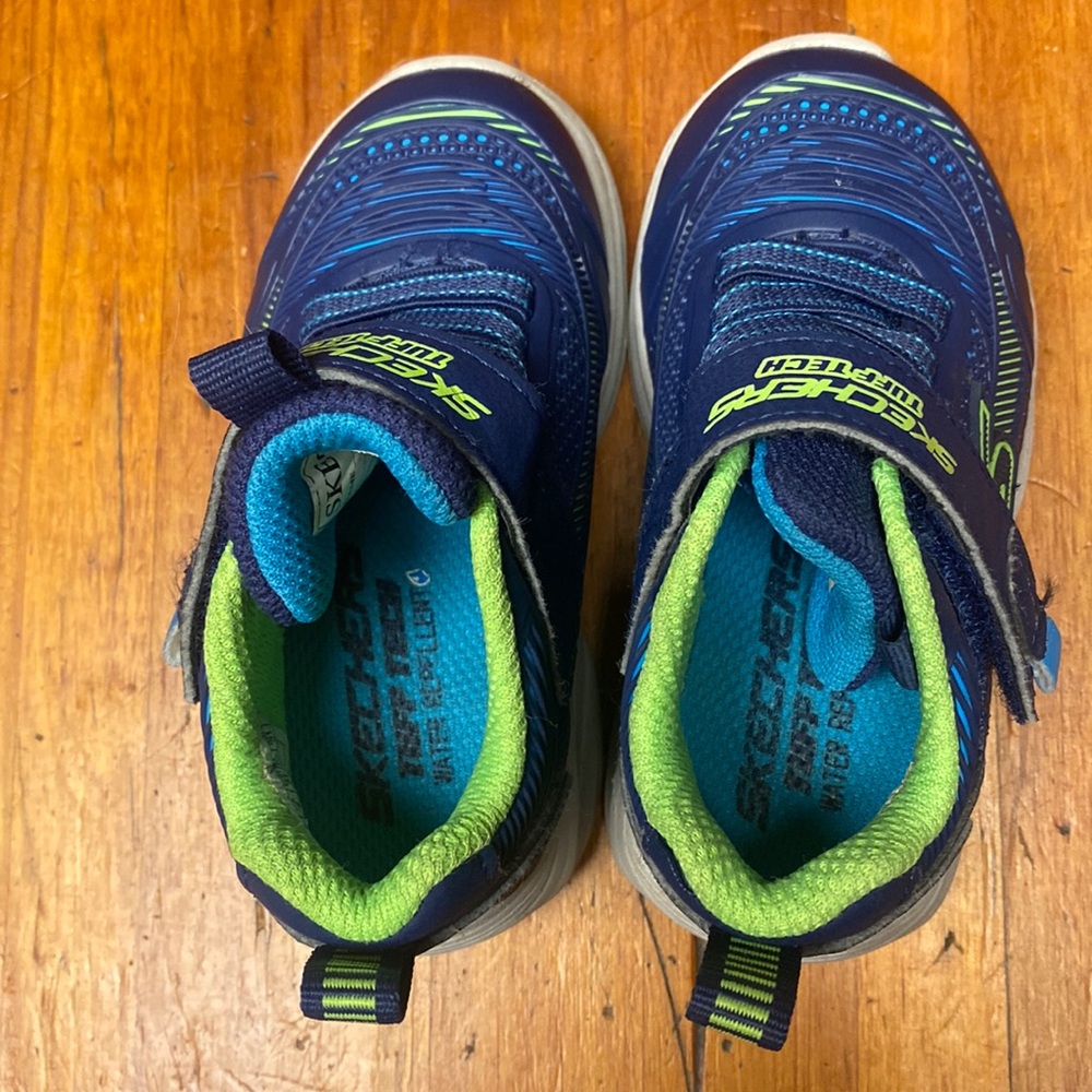 Skechers Kids Sneakers - Blue and Green